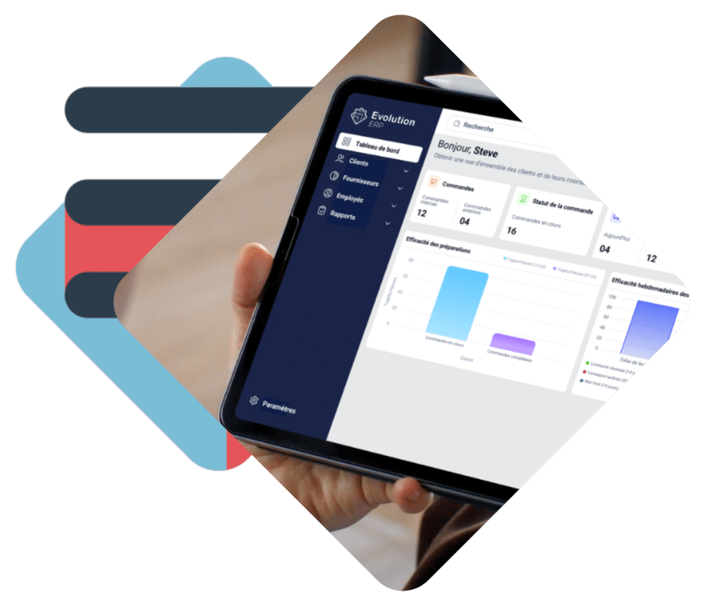 evolutionerp mockup ipad